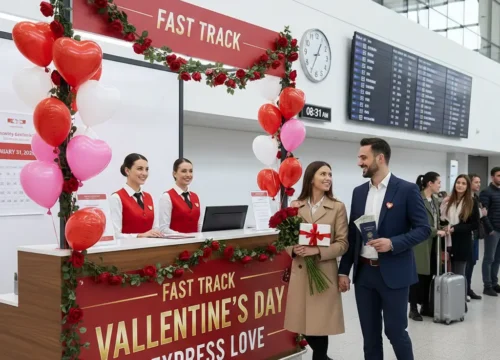 Fast Track Aéroport Saint Valentin: Début Parfait et Unique d’un Voyage Romantique