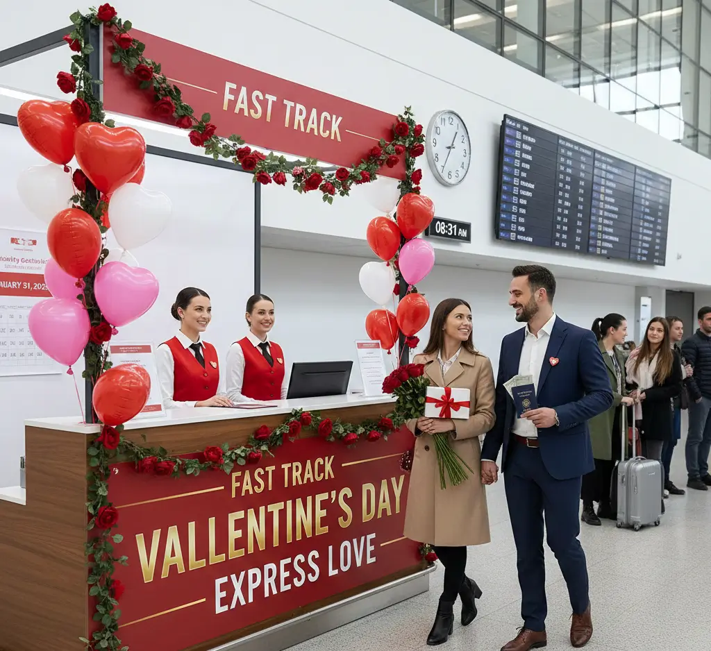 Fast Track aéroport Saint Valentin