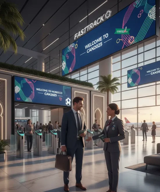 FASTTRACK pour CAN2025 : Unique Service et VIP avec Fast Track Maroc